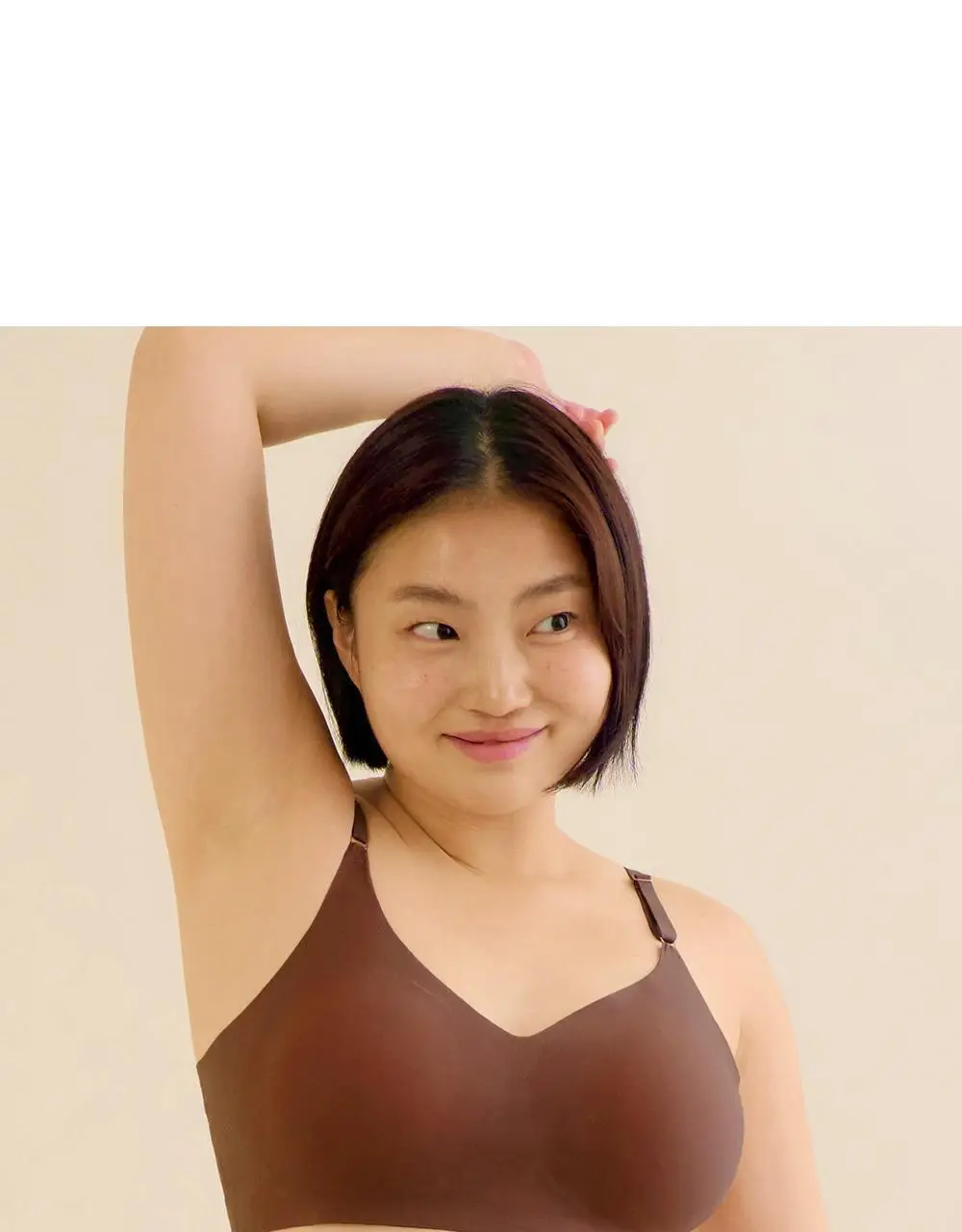 [류혜영 PICK] 마른파이브 쉬어 브라 뉴트럴 라이트 5colors (S~XL) 상세페이지 3
